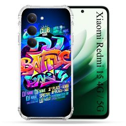 Coque Renforcée Pour Xiaomi Redmi 15 4G / 5G Street Art Rap