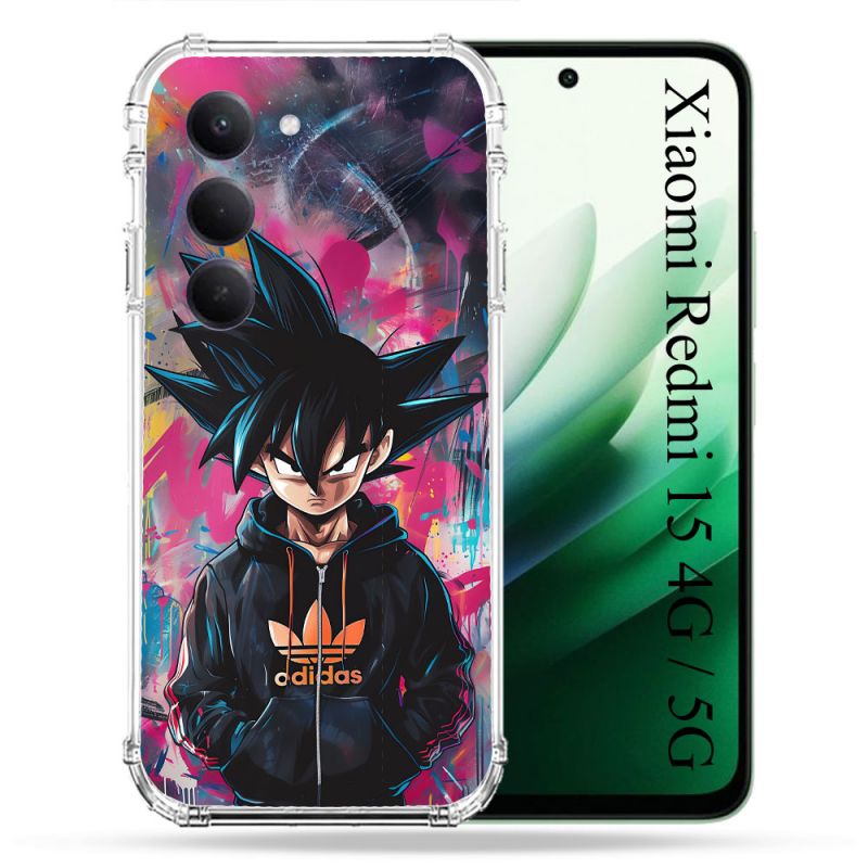 Coque Renforcée Pour Xiaomi Redmi 15 4G / 5G Street Art Sangoku