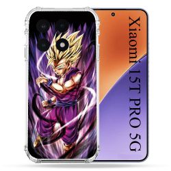 Coque Renforcée Pour Xiaomi 15T PRO Manga Dragon Ball Sangohan Violet