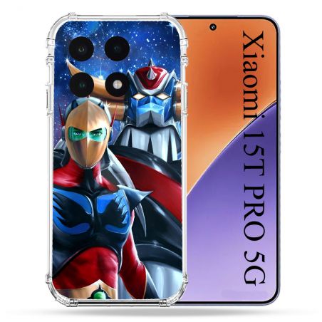 Coque Renforcée Pour Xiaomi 15T PRO Manga Goldorak