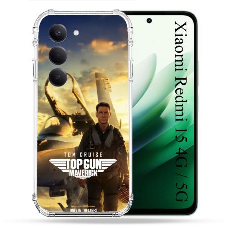 Coque Renforcée Pour Xiaomi Redmi 15 4G / 5G Top Gun