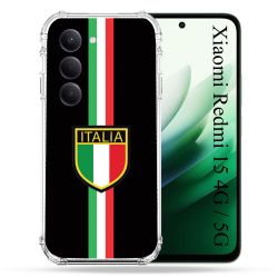Coque Renforcée Pour Xiaomi Redmi 15 4G / 5G Voyage Italie 3 Noir