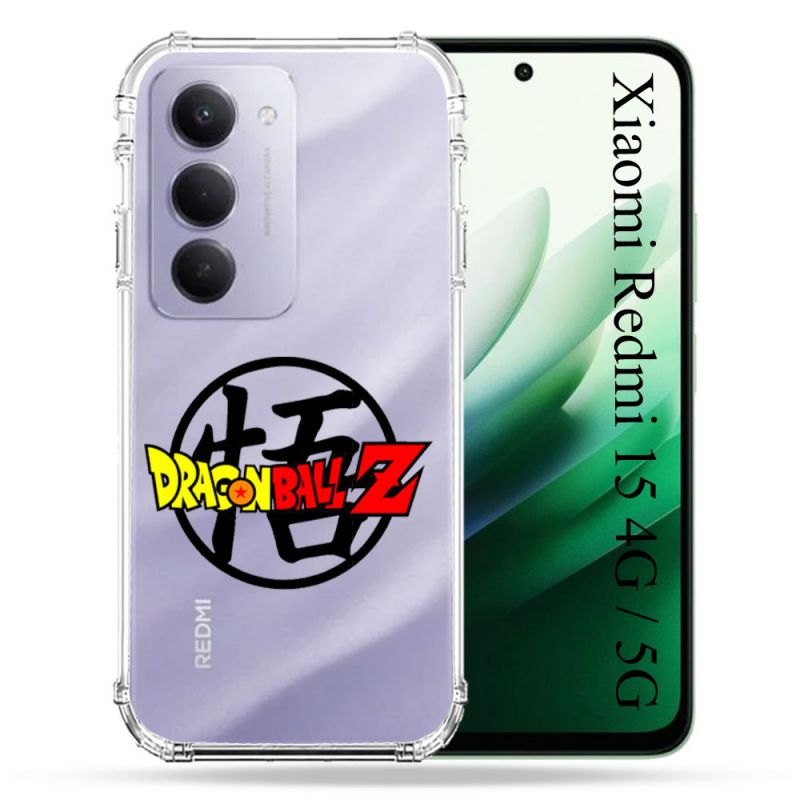 Coque Renforcée Transparente Pour Xiaomi Redmi 15 4G / 5G Dragon Ball Logo
