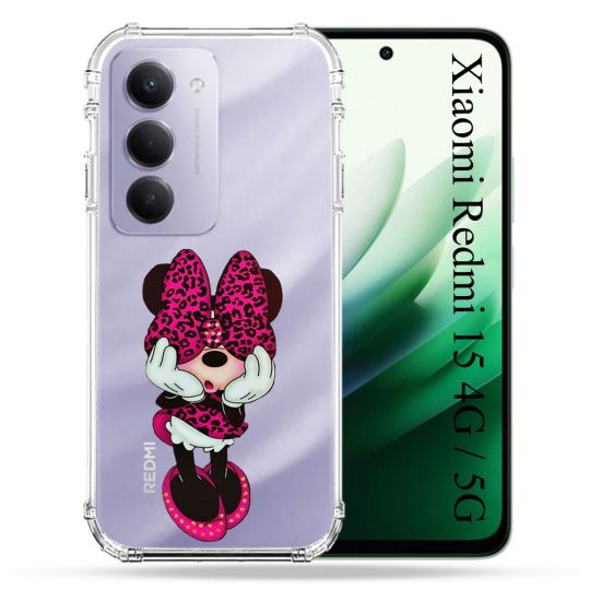 Coque Renforcée Transparente Pour Xiaomi Redmi 15 4G / 5G Minnie