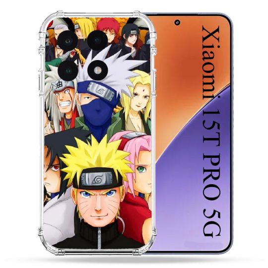 Coque Renforcée Pour Xiaomi 15T PRO Manga Naruto Team