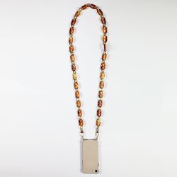 Coque Renforcée Transparente Pour Xiaomi Redmi 15 4G / 5G Lanière / Cordon Anneaux Ambre