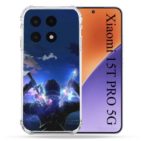 Coque Renforcée Pour Xiaomi 15T PRO Manga SAO sword Art Online Epee