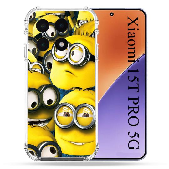 Coque Renforcée Pour Xiaomi 15T PRO Minions Groupe