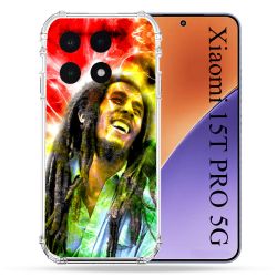 Coque Renforcée Pour Xiaomi 15T PRO Musique Bob Marley Color