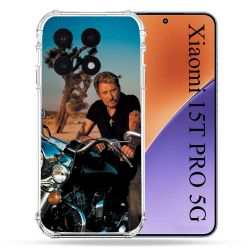 Coque Renforcée Pour Xiaomi 15T PRO Musique Johnny Hallyday Moto