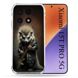 Coque Renforcée Pour Xiaomi 15T PRO Musique Rock Herisson
