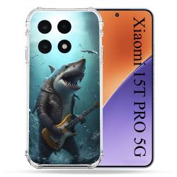 Coque Renforcée Pour Xiaomi 15T PRO Musique Rock Requin