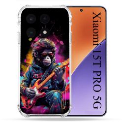 Coque Renforcée Pour Xiaomi 15T PRO Musique Rock Singe