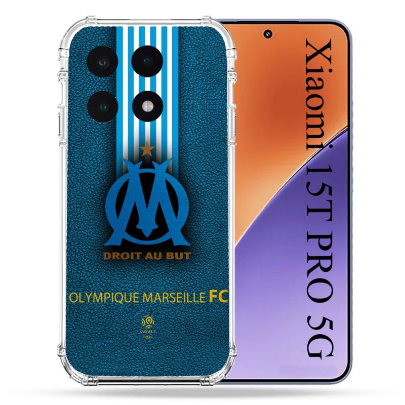 Coque Renforcée Pour Xiaomi 15T PRO Olympique Marseille OM Bande