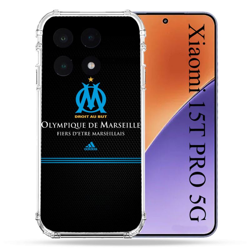 Coque Renforcée Pour Xiaomi 15T PRO Olympique Marseille OM Fier etre Marseillais