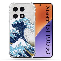 Coque Renforcée Pour Xiaomi 15T PRO Peinture La Grande Vague