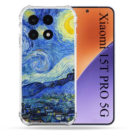 Coque Renforcée Pour Xiaomi 15T PRO Peinture La nuit étoilée