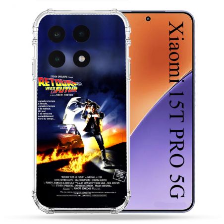 Coque Renforcée Pour Xiaomi 15T PRO Retour Vers Le Futur Affiche