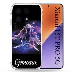 Coque Renforcée Pour Xiaomi 15T PRO Signe Zodiaque 2 Gémeaux