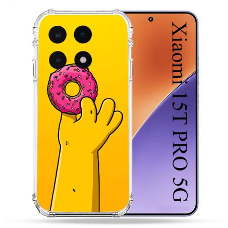 Coque Renforcée Pour Xiaomi 15T PRO Simpson Donuts