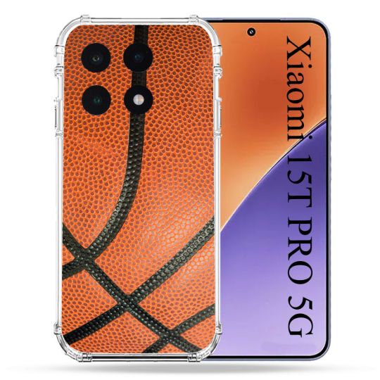 Coque Renforcée Pour Xiaomi 15T PRO Sport Ballon Basket