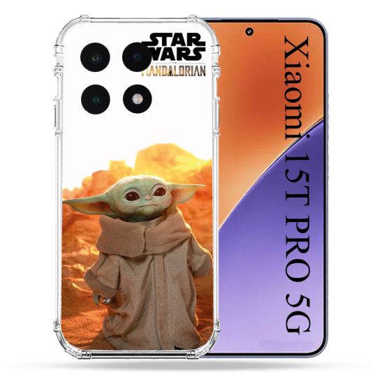 Coque Renforcée Pour Xiaomi 15T PRO Star Wars - Yoda bebe soleil