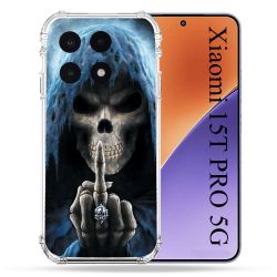 Coque Renforcée Pour Xiaomi 15T PRO Tete de Mort Doigt