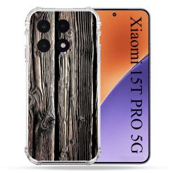 Coque Renforcée Pour Xiaomi 15T PRO Texture Bois