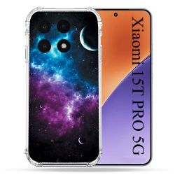 Coque Renforcée Pour Xiaomi 15T PRO Univers Bleu Violet