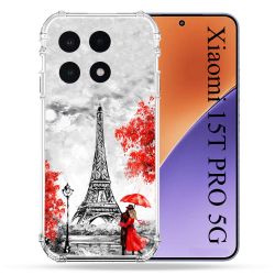 Coque Renforcée Pour Xiaomi 15T PRO Voyage France Paris Rouge