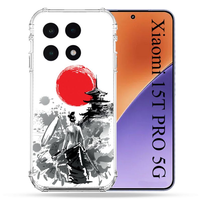 Coque Renforcée Pour Xiaomi 15T PRO Voyage Japon Femme