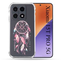 Coque Renforcée Transparente Pour Xiaomi 15T PRO Attrape Reve Rose