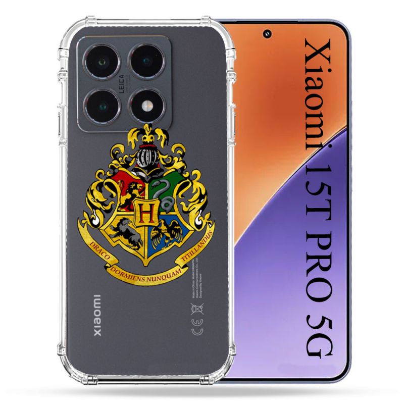 Coque Renforcée Transparente Pour Xiaomi 15T PRO Harry Potter Poudlard