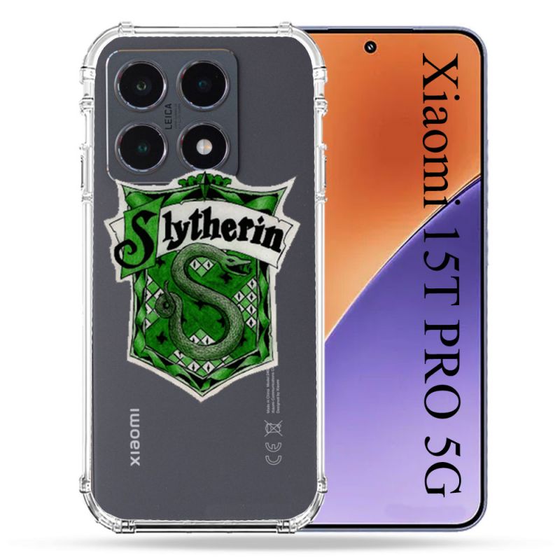 Coque Renforcée Transparente Pour Xiaomi 15T PRO Harry Potter Slytherin