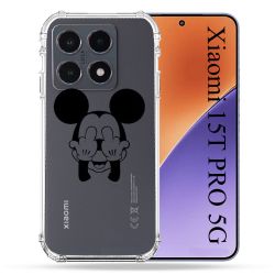 Coque Renforcée Transparente Pour Xiaomi 15T PRO Mickey doigt