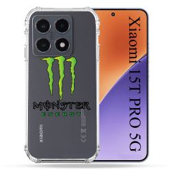 Coque Renforcée Transparente Pour Xiaomi 15T PRO Monster Energy