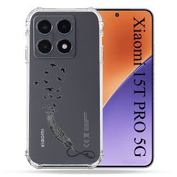 Coque Renforcée Transparente Pour Xiaomi 15T PRO Plume Infini