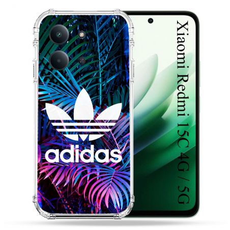 Coque Renforcée Pour Xiaomi Redmi 15C 4G / 5G Adidas Palmier