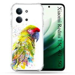 Coque Renforcée Pour Xiaomi Redmi 15C 4G / 5G Animal Perroquet Jaune