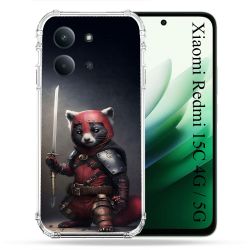Coque Renforcée Pour Xiaomi Redmi 15C 4G / 5G Animal Raton Samouraï