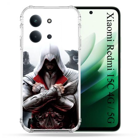 Coque Renforcée Pour Xiaomi Redmi 15C 4G / 5G Assassin Creed Mask