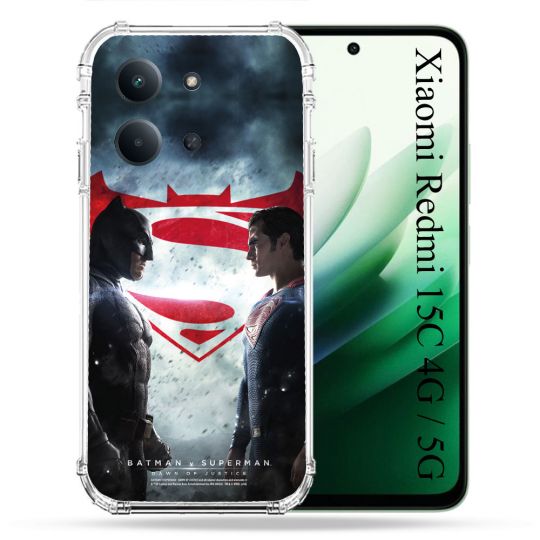Coque Renforcée Pour Xiaomi Redmi 15C 4G / 5G Batman VS Superman