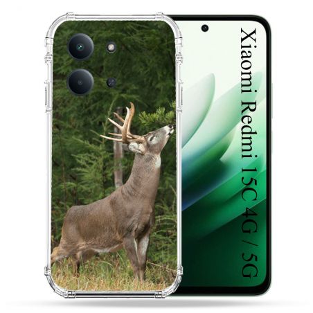 Coque Renforcée Pour Xiaomi Redmi 15C 4G / 5G Chasse Cerf