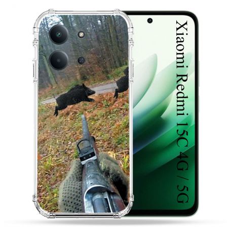 Coque Renforcée Pour Xiaomi Redmi 15C 4G / 5G Chasse Vision Tir