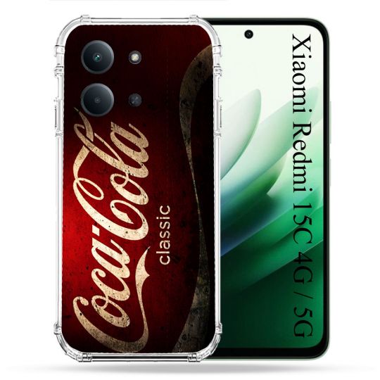 Coque Renforcée Pour Xiaomi Redmi 15C 4G / 5G Coca Cola Classique