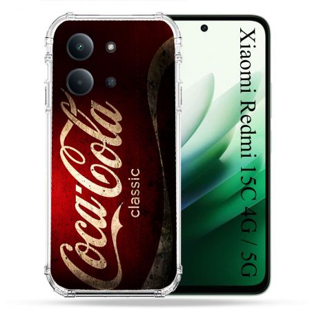 Coque Renforcée Pour Xiaomi Redmi 15C 4G / 5G Coca Cola Classique