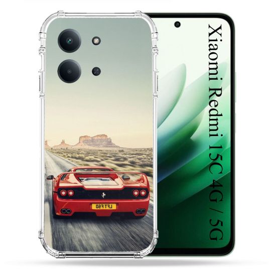 Coque Renforcée Pour Xiaomi Redmi 15C 4G / 5G Ferrari F50