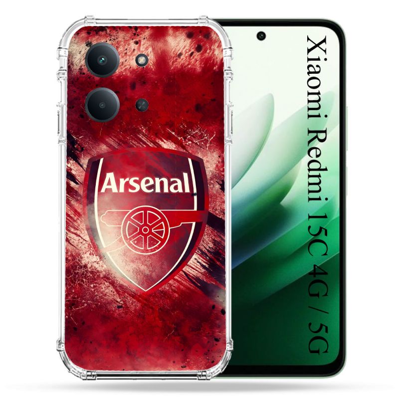 Coque Renforcée Pour Xiaomi Redmi 15C 4G / 5G Foot Arsenal