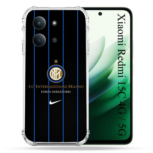 Coque Renforcée Pour Xiaomi Redmi 15C 4G / 5G Foot Inter Milan