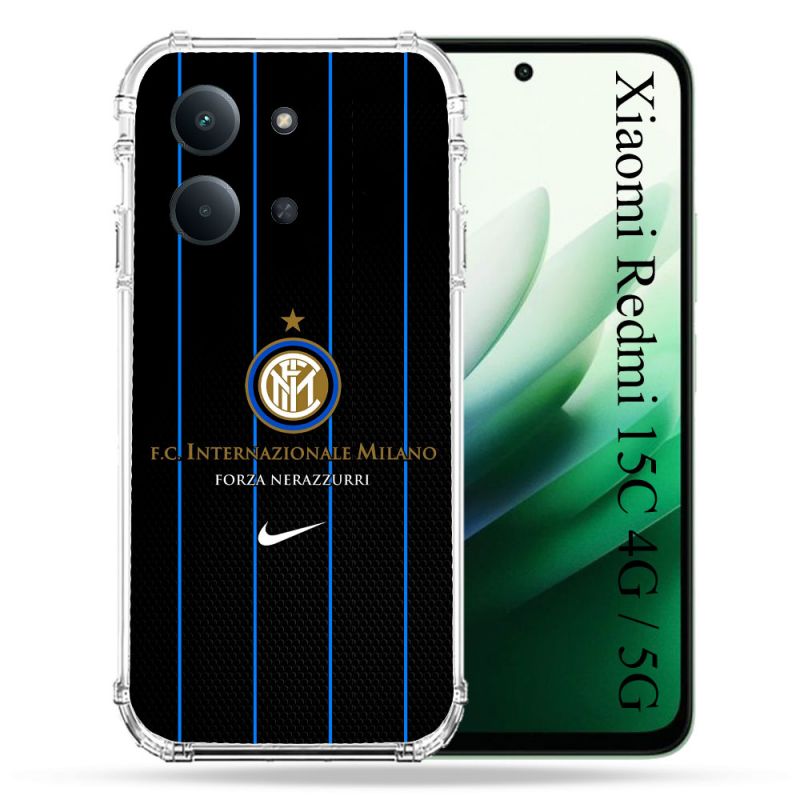 Coque Renforcée Pour Xiaomi Redmi 15C 4G / 5G Foot Inter Milan